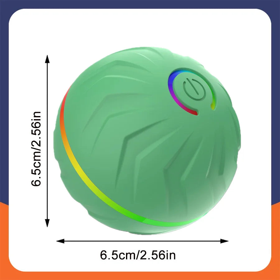 Smart Dog Toy Ball Automatic Interactive Pet Electronic Rolling USB Rechargeable Moving Bouncing for Puppy to Large dog Chew Toy Deals 4 U   Deals 4 U