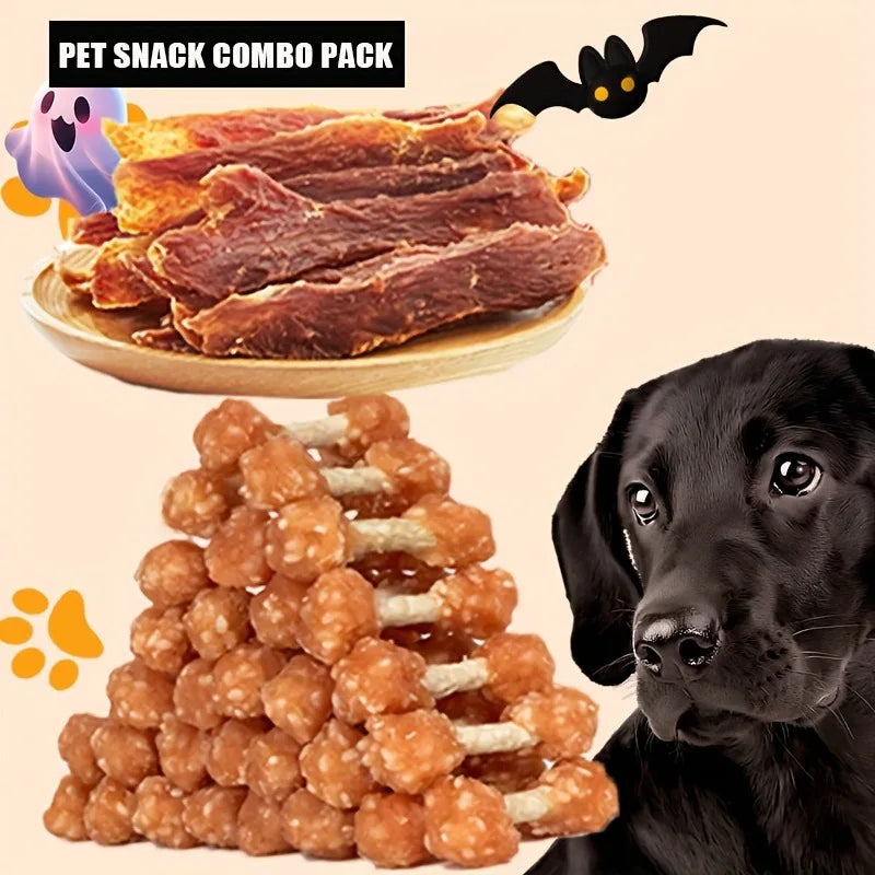 Dog Treats Assorted Pack – High-Protein Dried Chicken & Duck, Freeze-Dried Egg Yolk, Natural & Healthy Training Treats Specifically Designed for Puppies and Dogs, Grain-Free, Soft Chew Rewards, Suitable for Small, Medium, a Deals 4 U   Deals 4 U