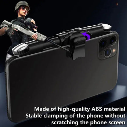 G5 Mobile Game Controller for PUBG Gaming Trigger Shooter Aim Fire ABS Key Button Gamepad Joystick for IPhone Android Smartphone Deals 4 U  Mobile Gaming Deals 4 U