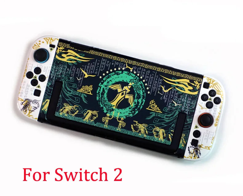 Hot Sale PC Hard Cover Full Crystal Shell Protector For Nintendo Switch 2 NS2 Joy-con Game Controller Front Back Protective Case