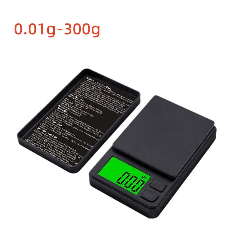 100/500g 0.01g mini digital scale high precision electronic pocket scale jewelry weight kitchen portable electronic scale Deals 4 U   Deals 4 U
