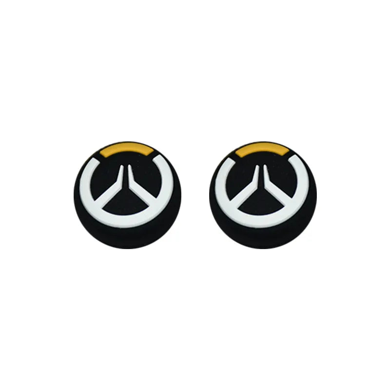 2pcs Silicone Thumb Grip Cap For PS4 PS5 Playstation 5 Xbox Series XS Game Joystick Controller Accessories Thumbstick Grip Caps Deals 4 U   Deals 4 U