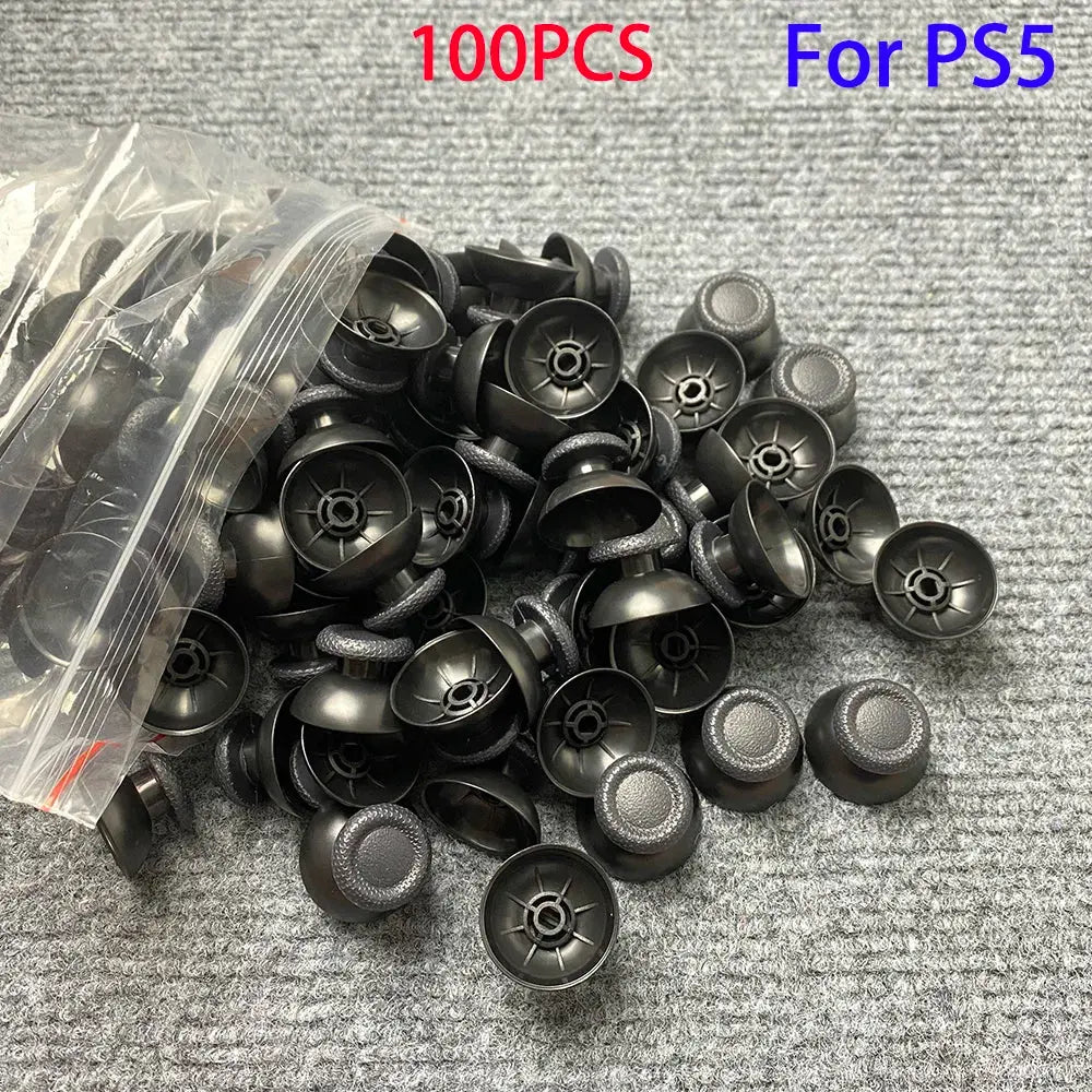 10-100Pcs For PS4 PS5 Analog Cover 3D Shell Thumb Stick Joystick Thumbstick Mushroom Cap For Sony PlayStation 4 PS4 Controller Deals 4 U  Console Accessories Deals 4 U