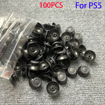 10-100Pcs For PS4 PS5 Analog Cover 3D Shell Thumb Stick Joystick Thumbstick Mushroom Cap For Sony PlayStation 4 PS4 Controller Deals 4 U  Console Accessories Deals 4 U