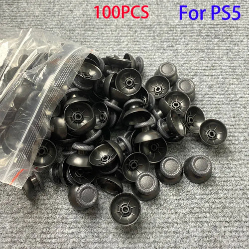 10-100Pcs For PS4 PS5 Analog Cover 3D Shell Thumb Stick Joystick Thumbstick Mushroom Cap For Sony PlayStation 4 PS4 Controller Deals 4 U  Console Accessories Deals 4 U