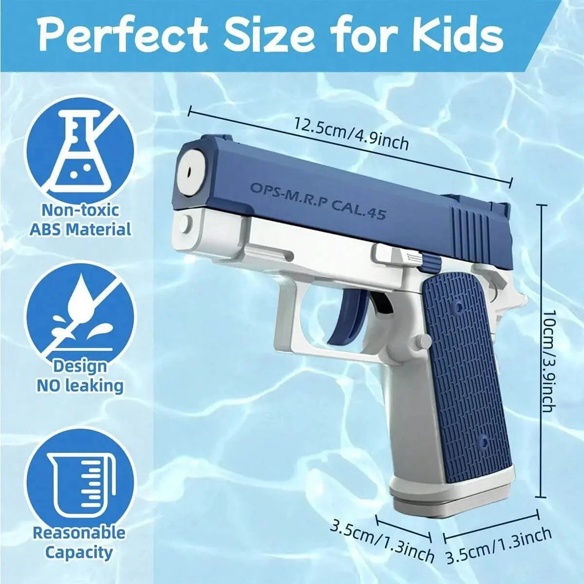 M1911 Water Guns Pistol Toy Squirt Guns, Summer Pool Beach Shooting Games Outdoor Toys, Water Blaster Pistol for Kids Adult Deals 4 U  Gaming Accessories Deals 4 U