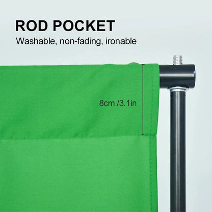 Background For Photography Backdrops White/Black/Blue/Green Screen Chroma Key Muslin Studio Photo Shooting Backdrop Cloth Paper Deals 4 U  Streaming Equipment Deals 4 U