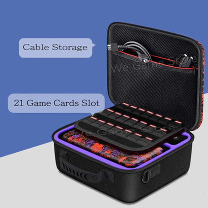 Travel Carrying Case For Nintendo Switch OLED Console Gaming Accessories High Quality Portable Storage Messenger Bag Hard Shell Deals 4 U  Console Accessories Deals 4 U