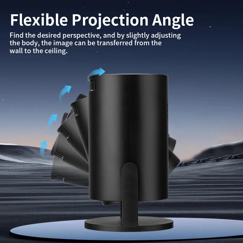 2026 New HY300 Projector with WiFi6 & BT5.0, Portable Beamer 1080P/4K Support Auto Keystone Smart Proyector Deals 4 U   Deals 4 U