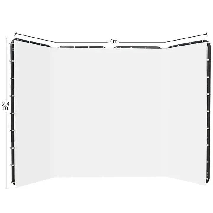 SH 2.4x4M Background Stand Frame With Photography Green Screen Backdrops  Photography Background Support Studio Light Tripod Deals 4 U  Streaming Equipment Deals 4 U
