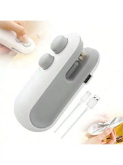 1pc Mini Food Sealer Machine, Portable Household Plastic Bag Sealing Device, Moisture-Proof & Fresh-Keeping Deals 4 U   Deals 4 U