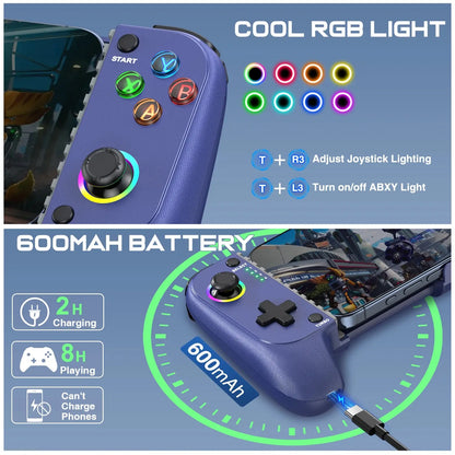 BEBONCOOL MC102 Telescopic Mobile Phone Gamepad For Apple IOS Android COD Wireless Bluetooth Phone Game Controller Joystick Deals 4 U  Mobile Gaming Deals 4 U