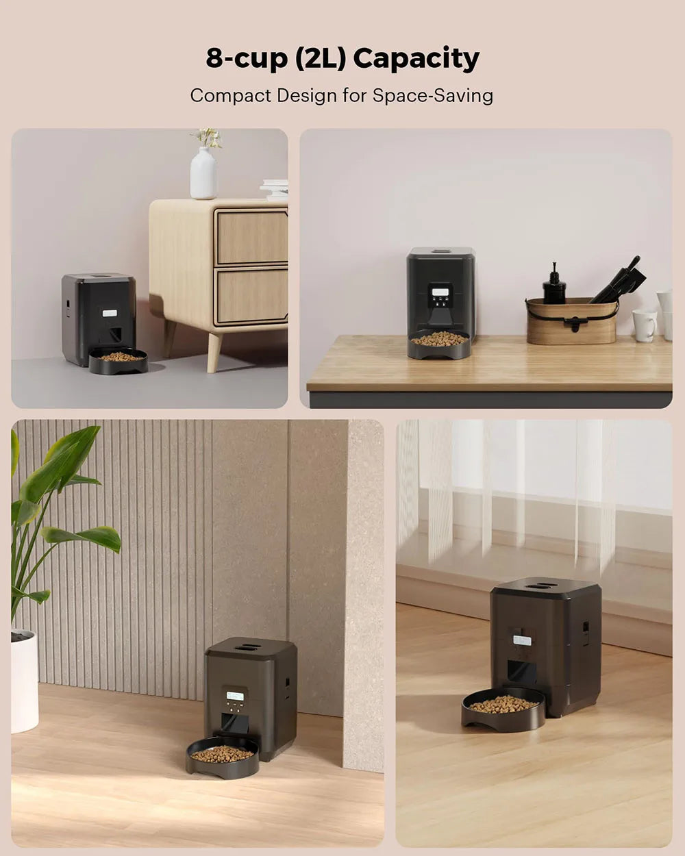 Smart Pet Feeder Automatic Cat Feeder Dog Slow Food Machine With Timed Quantitative Automatic Cat Food Dispenser Cat Dog Bowl Deals 4 U   Deals 4 U