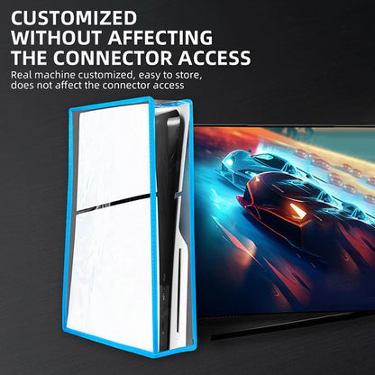 For PS5 Slim Console Dust Cover Dustproof Transparent Case Dustprevent Bag Game Accessories For Disc Version & Digital Edition