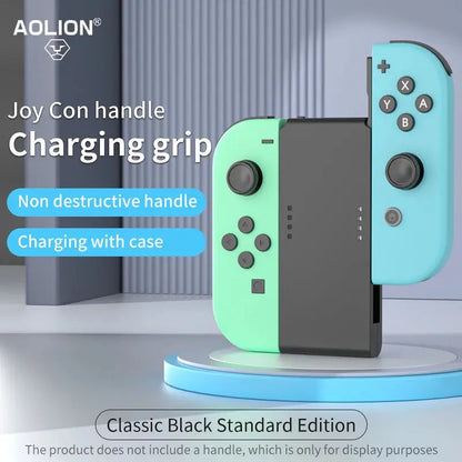 Aolion Portable Charging Grip Bracket For Nintendo Switch/OLED For Joy-con Controller Charging Dock For Switch Game Accessories Deals 4 U  Console Accessories Deals 4 U