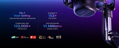 MAONO DGM20S Gaming Microphone USB Condenser Microphone with RGB Light Noise Cancellation Boom Arm for Live Streaming Podcast Deals 4 U  Streaming Equipment Deals 4 U
