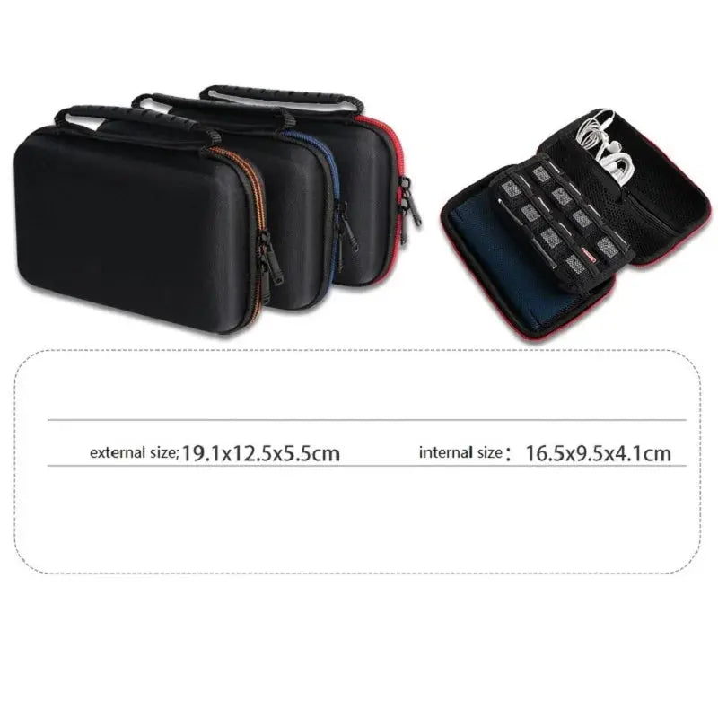 2025 NEW Hard Protective Shell Carrying console storage bag Case for Nintendo NEW 3DS XL, NEW 3DS LL, 3DS XL, 3DS LL,2DS XL Deals 4 U  Console Accessories Deals 4 U