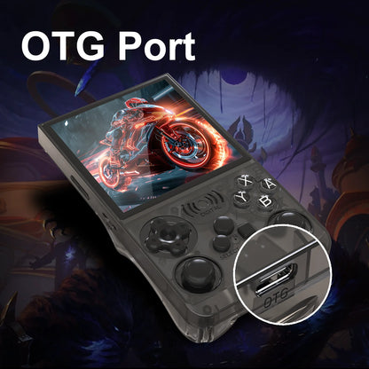 GAMINJA Retro Handheld Video Game Console WiFi 0‑lag Global Online Battle Download Games Via Official APP Retro Video Game Player Gift