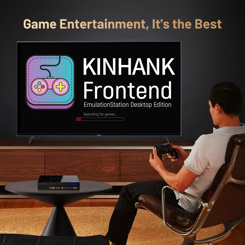 Kinhank Super Console X5 PRO Retro Video Game Consoles Plug and Play 320G/4T with 10000+ Games for PS2/WII/SS/DC/N64/MAME Deals 4 U  Gaming Accessories Deals 4 U
