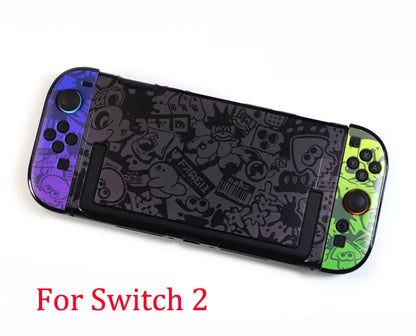 Hot Sale PC Hard Cover Full Crystal Shell Protector For Nintendo Switch 2 NS2 Joy-con Game Controller Front Back Protective Case