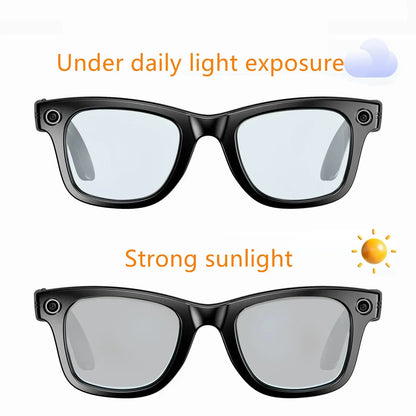 W610 AI Smart Glasses with Video Camera 800W Outdoor Sunglasses Wi-Fi Transfer BT Calling Audio Record Smart Wearable Headset Deals 4 U  Gaming Accessories Deals 4 U