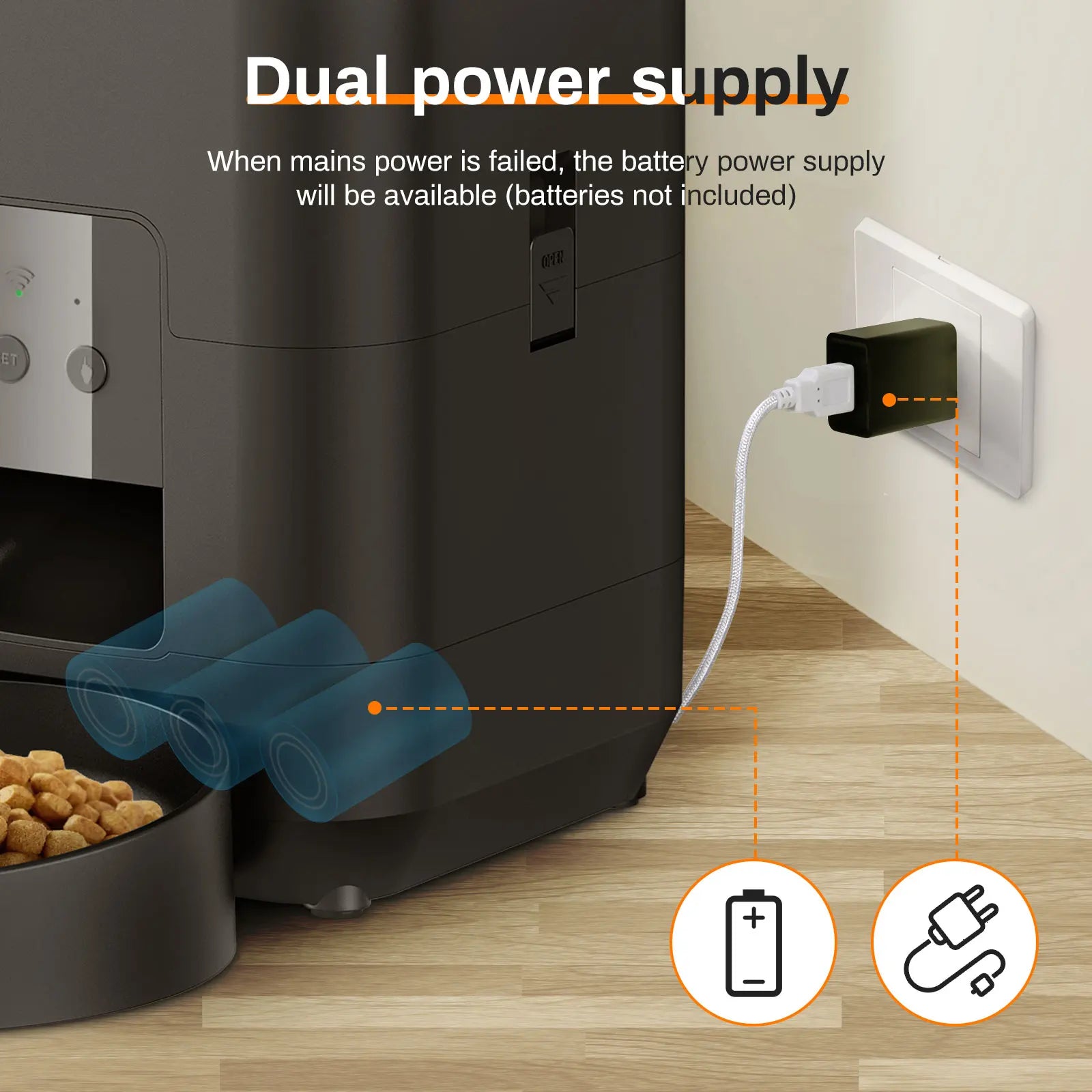 Smart Pet Feeder Automatic Cat Feeder Dog Slow Food Machine With Timed Quantitative Automatic Cat Food Dispenser Cat Dog Bowl Deals 4 U   Deals 4 U