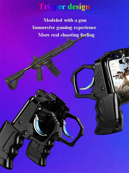 Metal Pubg Controller Joystick For Pubg Mobile Trigger Gamepad For iPhone Android Phone Smartphone Shooting Game Deals 4 U  Gaming Accessories Deals 4 U
