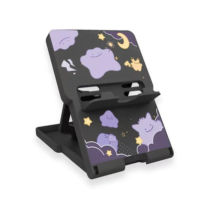Cartoon Switch 2 Protective Case for Nintendo Switch 2 Glitter Purple Customize Joy-Con Console Case Can be inserted Dock Cover