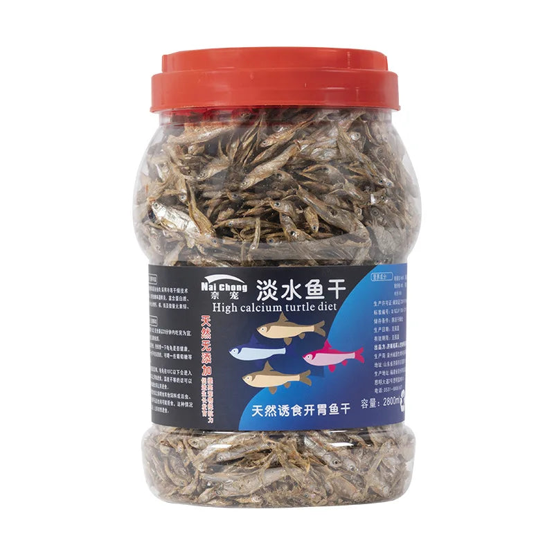 Nai chong Freeze-Dried Freshwater Fish Snacks - All-Natural Treats for Turtles, Cats, Dogs & Small Pets - Nutritional Supplement Deals 4 U   Deals 4 U
