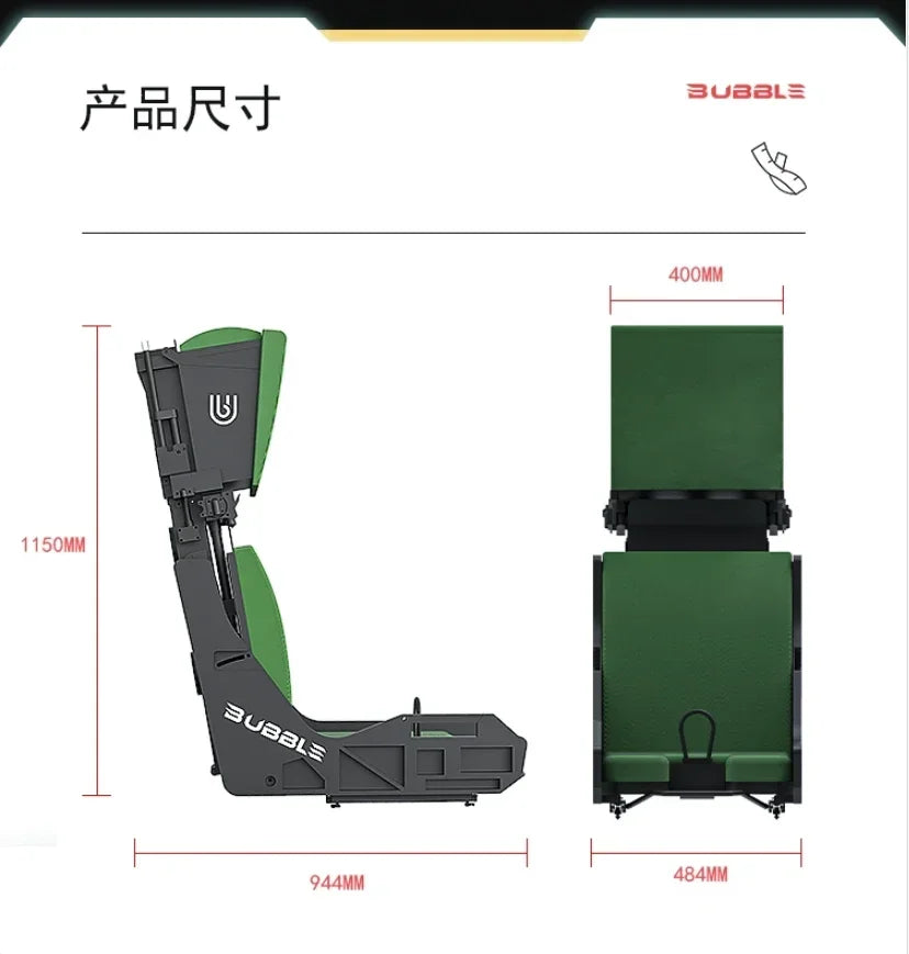 Aircraft Brother F18 Aircraft Ejection Seat Ba Platinum Bubble Handmade Customized DCS Simulation Cockpit Flight Simulation Deals 4 U   Deals 4 U