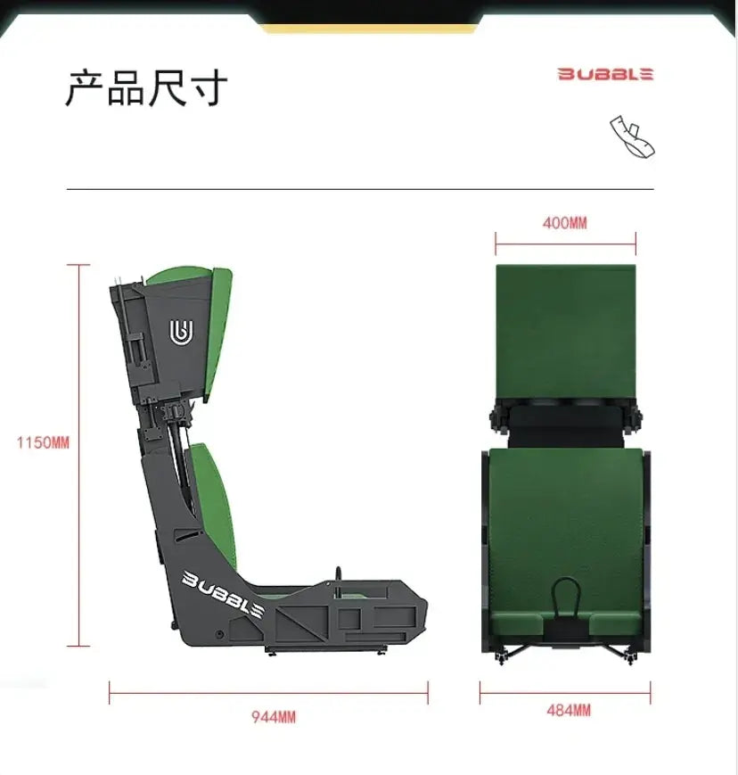 Aircraft Brother F18 Aircraft Ejection Seat Ba Platinum Bubble Handmade Customized DCS Simulation Cockpit Flight Simulation Deals 4 U  Gaming Accessories Deals 4 U