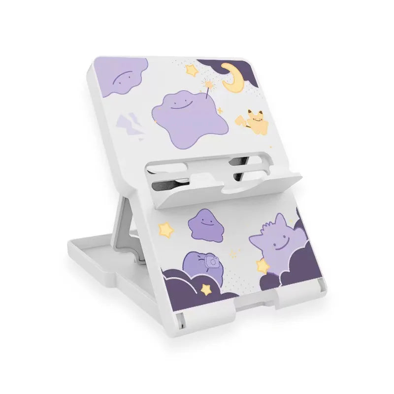 Cartoon Switch 2 Protective Case for Nintendo Switch 2 Glitter Purple Customize Joy-Con Console Case Can be inserted Dock Cover