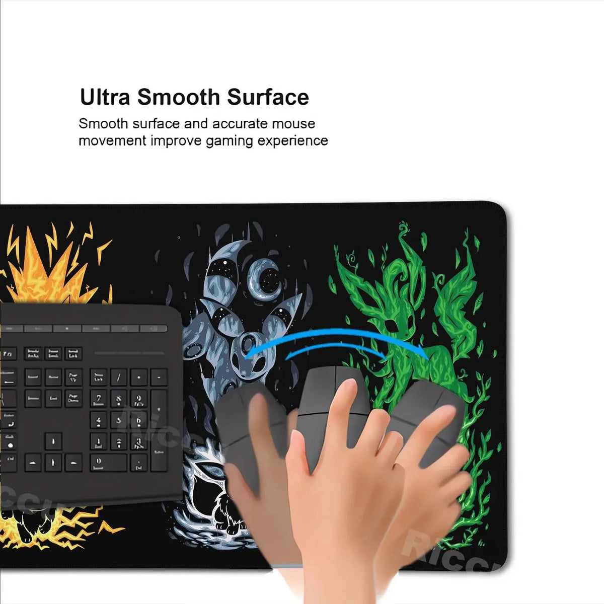 Japan Anime Gamer Mouse Pad E-eevee Cabinet Kawaii Tablepad XXL P-pokemon Keyboard Rug Laptop PC Gaming Rubber Extended DeskMats Deals 4 U  Gaming Accessories Deals 4 U