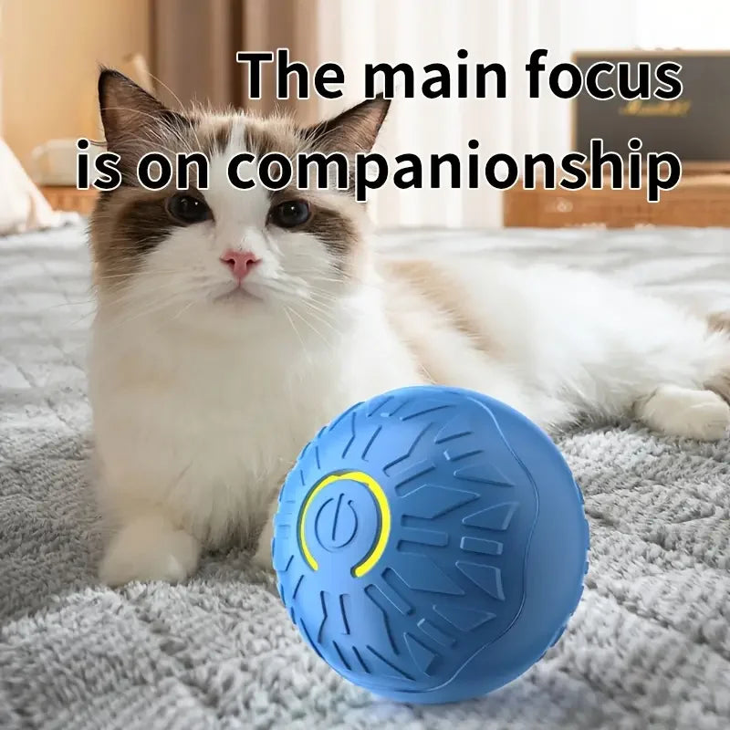 Smart Dog Toy Ball Automatic Interactive Pet Electronic Rolling USB Rechargeable Moving Bouncing for Puppy to Large dog Chew Toy Deals 4 U   Deals 4 U