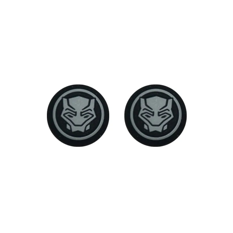 2pcs Silicone Thumb Grip Cap For PS4 PS5 Playstation 5 Xbox Series XS Game Joystick Controller Accessories Thumbstick Grip Caps Deals 4 U   Deals 4 U