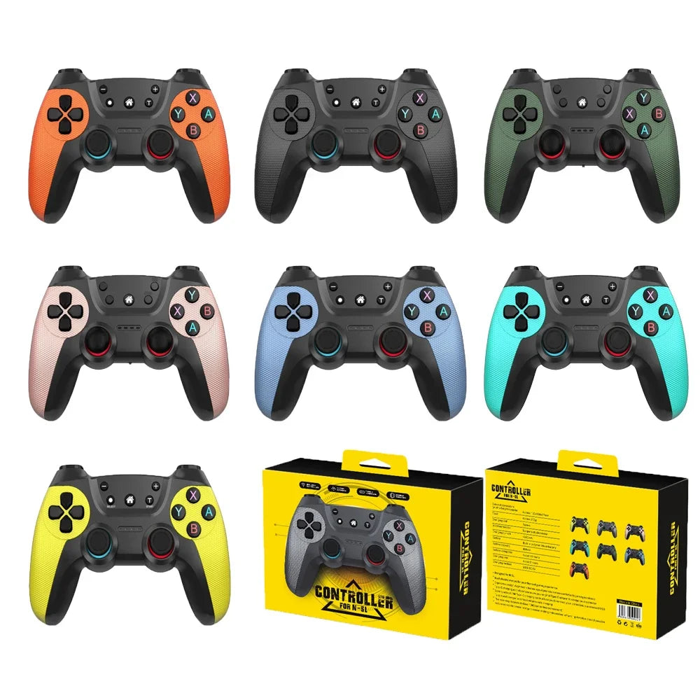 Wireless Bluetooth Control For Nintendo Switch OLED Lite PS3 Android Mobile Phone PC Gamepad Controller Game Pad Cell Joystick Deals 4 U   Deals 4 U