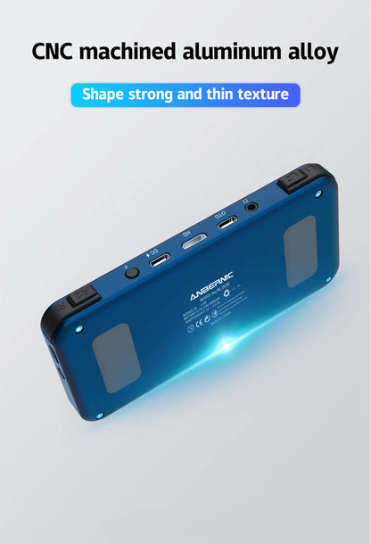 ANBERNIC RG353M Handheld Game Console 3.5 Inch Multi-touch Screen Dual OS Aluminum Alloy Shell HDMI-compatible WIFI Gaming Video Player