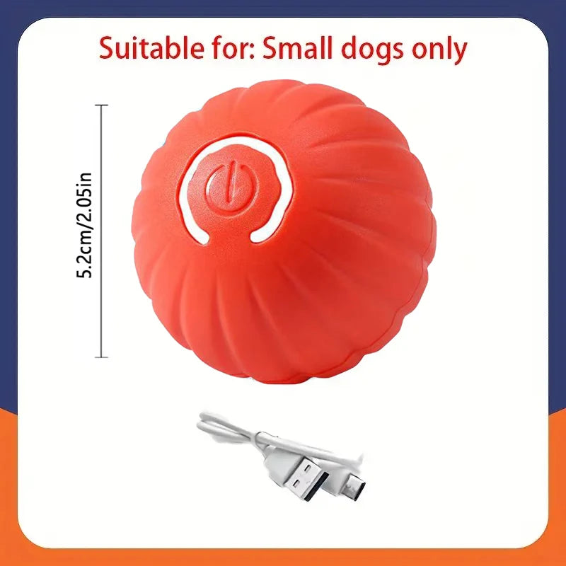 Smart Dog Toy Ball Automatic Interactive Pet Electronic Rolling USB Rechargeable Moving Bouncing for Puppy to Large dog Chew Toy Deals 4 U   Deals 4 U