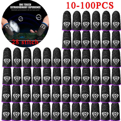 100-10PCS Finger Cover Game Controller For PUBG Sweatproof Anti-slip Fingertip Cover Thumb Gloves For Mobile Game Deals 4 U  Mobile Gaming Deals 4 U