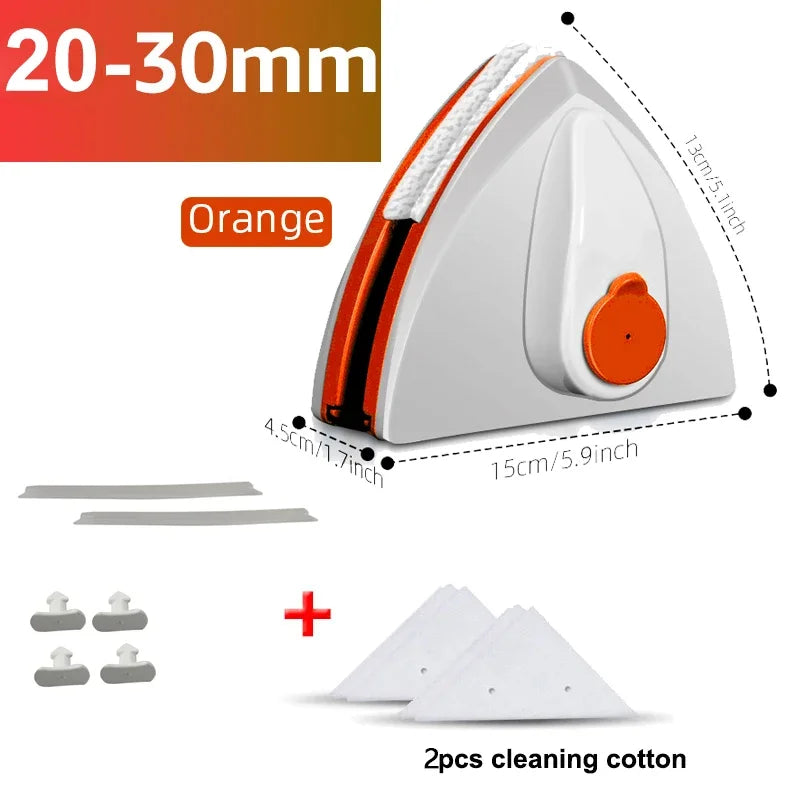Double Sided Magnet Windows Cleaner Automatic Drainage Wiper Glass Window Washer Household Cleaning Tool For Window Washing Deals 4 U   Deals 4 U