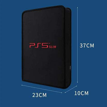 Dust Cover for PS5 Slim Console Only, Protective Case Anti Scratch Cover Sleeve for PS5 Slim Console Digital&Disc Edition Black
