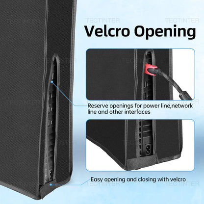 Soft Dust Cover Case For PS5 Pro Console Anti-scratch Dustproof Waterproof Shell Protective Case for PS5 Pro Game Accessories