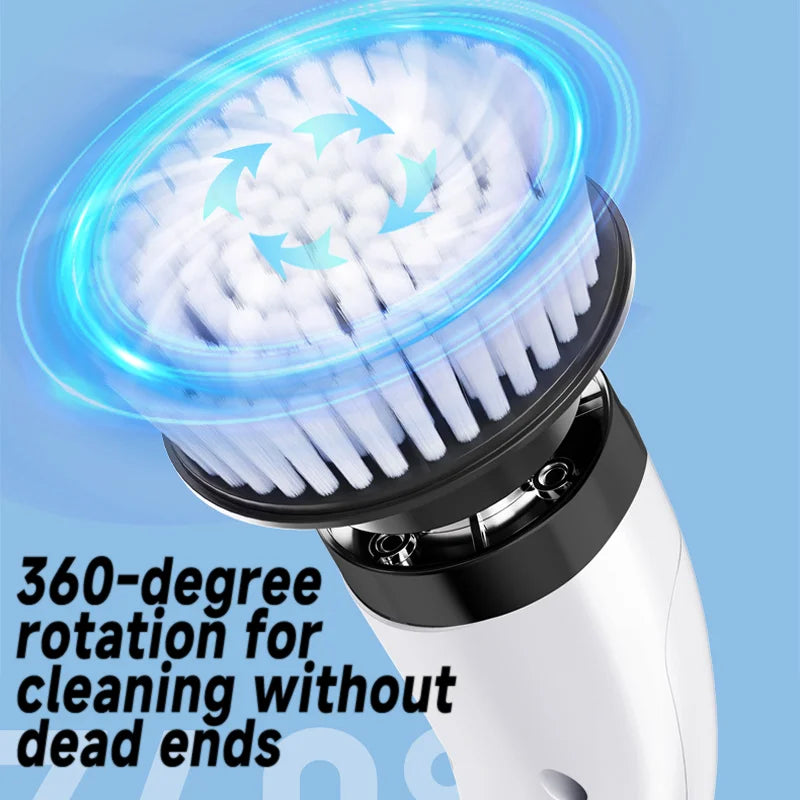 Cordless Household Spin Scrubber Kitchen Gadgets Hair Brushes Bathroom Broom Toilet  Multipurpose Cleaning Brush  Electric Mops Deals 4 U   Deals 4 U