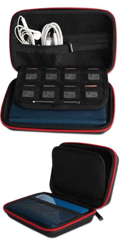 2025 NEW Hard Protective Shell Carrying console storage bag Case for Nintendo NEW 3DS XL, NEW 3DS LL, 3DS XL, 3DS LL,2DS XL Deals 4 U  Console Accessories Deals 4 U