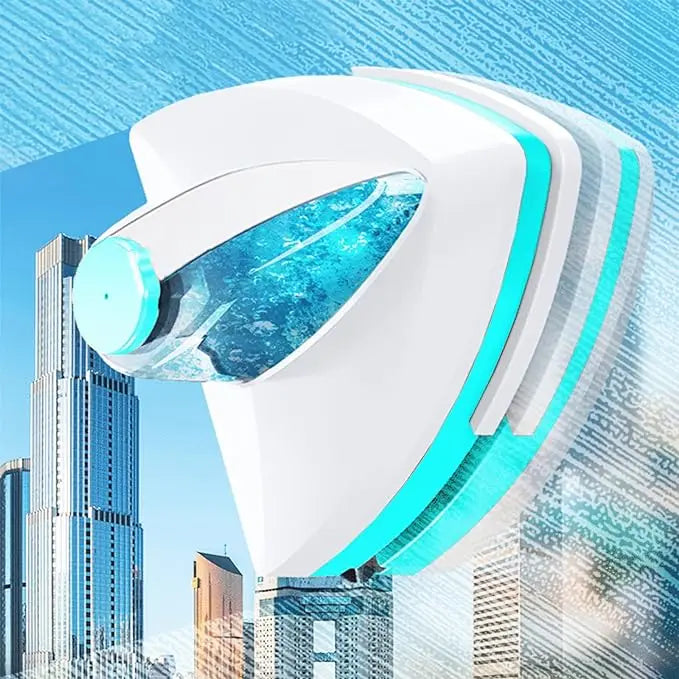 Double Sided Magnet Windows Cleaner Automatic Drainage Wiper Glass Window Washer Household Cleaning Tool For Window Washing Deals 4 U   Deals 4 U