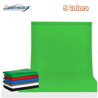 Background For Photography Backdrops White/Black/Blue/Green Screen Chroma Key Muslin Studio Photo Shooting Backdrop Cloth Paper Deals 4 U  Streaming Equipment Deals 4 U