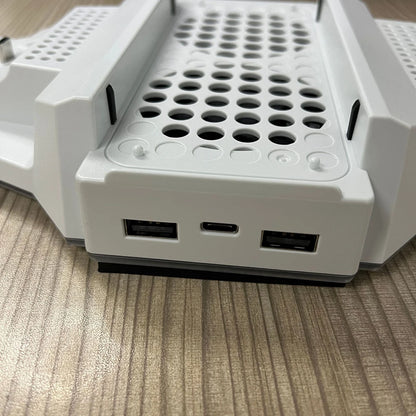 RGB Cooling Stand Charging Station Dock with USB 2.0 Port Cooling Fan & Charging Stand for Xbox Series X Console & Controller
