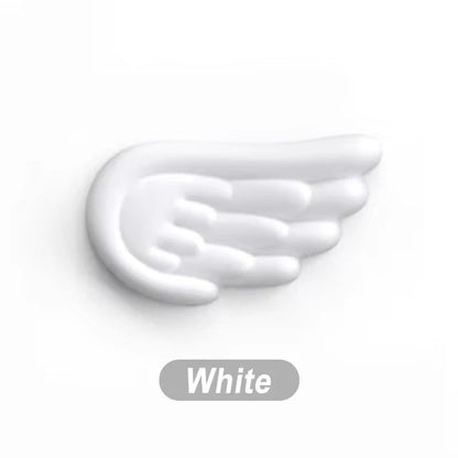 Angel Wings Shaped Keyboard Mouse Wrist Rest Memory Foam Anti-slip Silicone Ergonomic Wrist Guard Table Mat Mouse Pad For Laptop