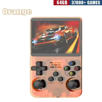 R36S Retro Handheld Game Console 3 5 Inch IPS Screen 64GB 128GB 256GB Portable Gaming Device with Built in Games