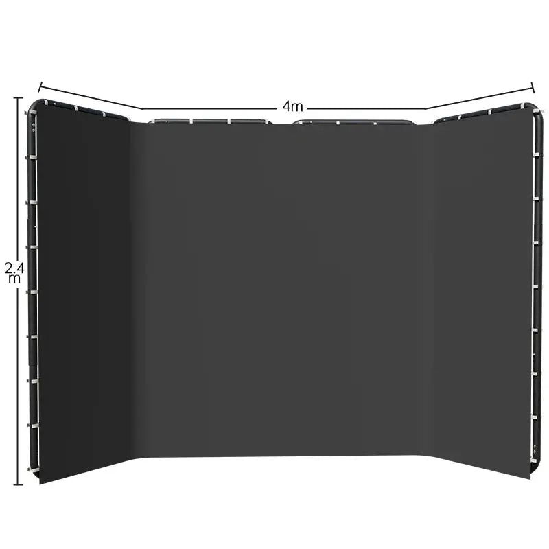 SH 2.4x4M Background Stand Frame With Photography Green Screen Backdrops  Photography Background Support Studio Light Tripod Deals 4 U  Streaming Equipment Deals 4 U